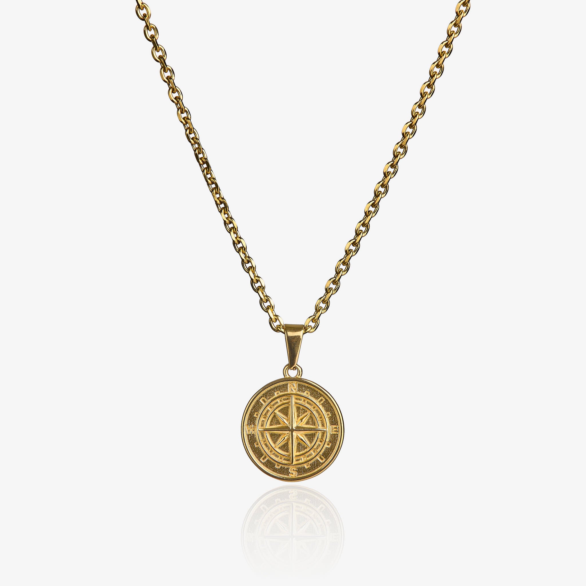 Solid Coin Charm Pendant – True Curated Designs