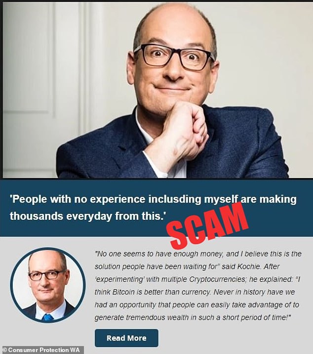 Kochie releases warning to fans following Bitcoin scam | New Idea Magazine