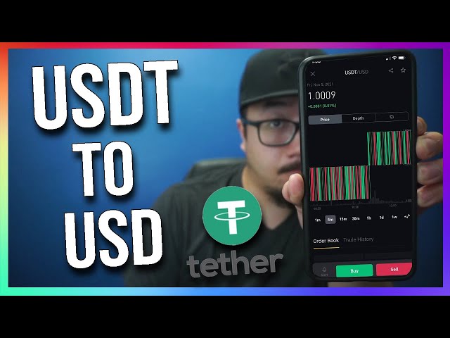 Convert USDT to USD: Tether to United States Dollar