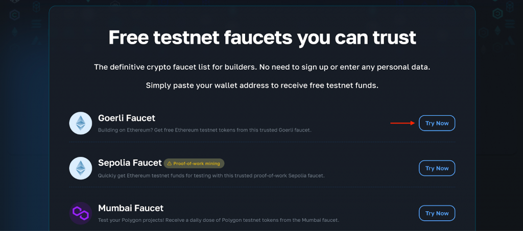 How to Get Test ETH from Faucet? | cryptolive.fun