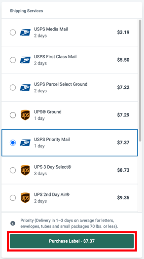 How do I create a shipping label to return a purchase to the seller? | PayPal US