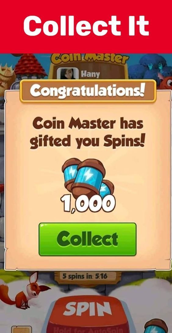 Coin Master free spins - daily reward links