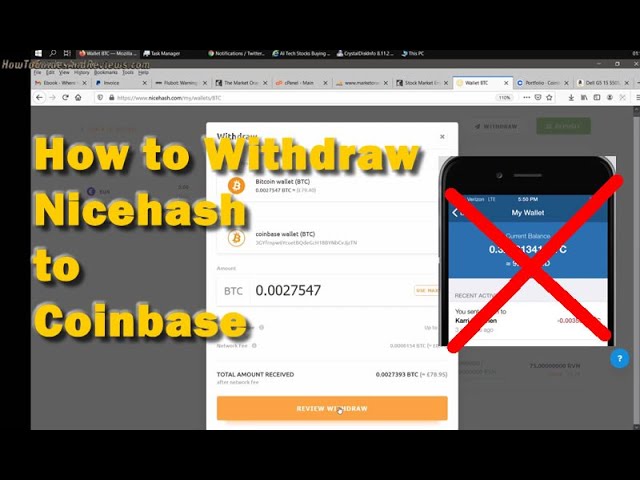 How to Transfer from NiceHash Wallet to Coinbase Wallet - Krypto Seeker