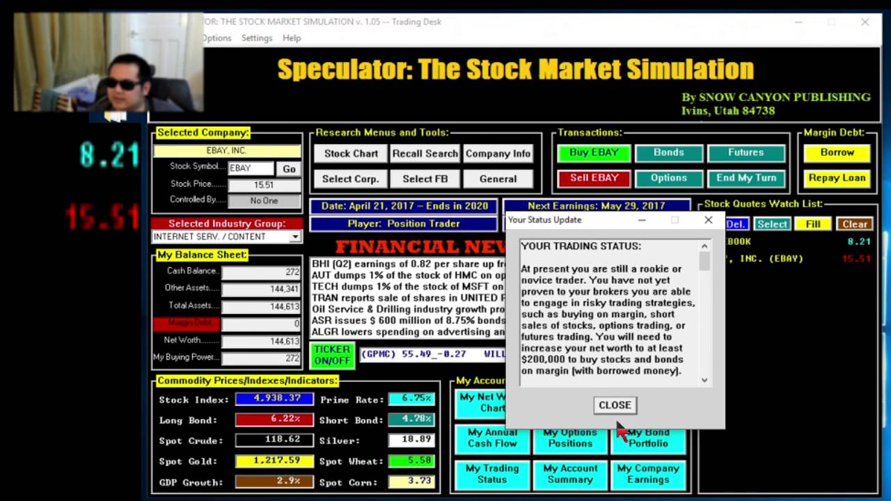 The Stock Market Game