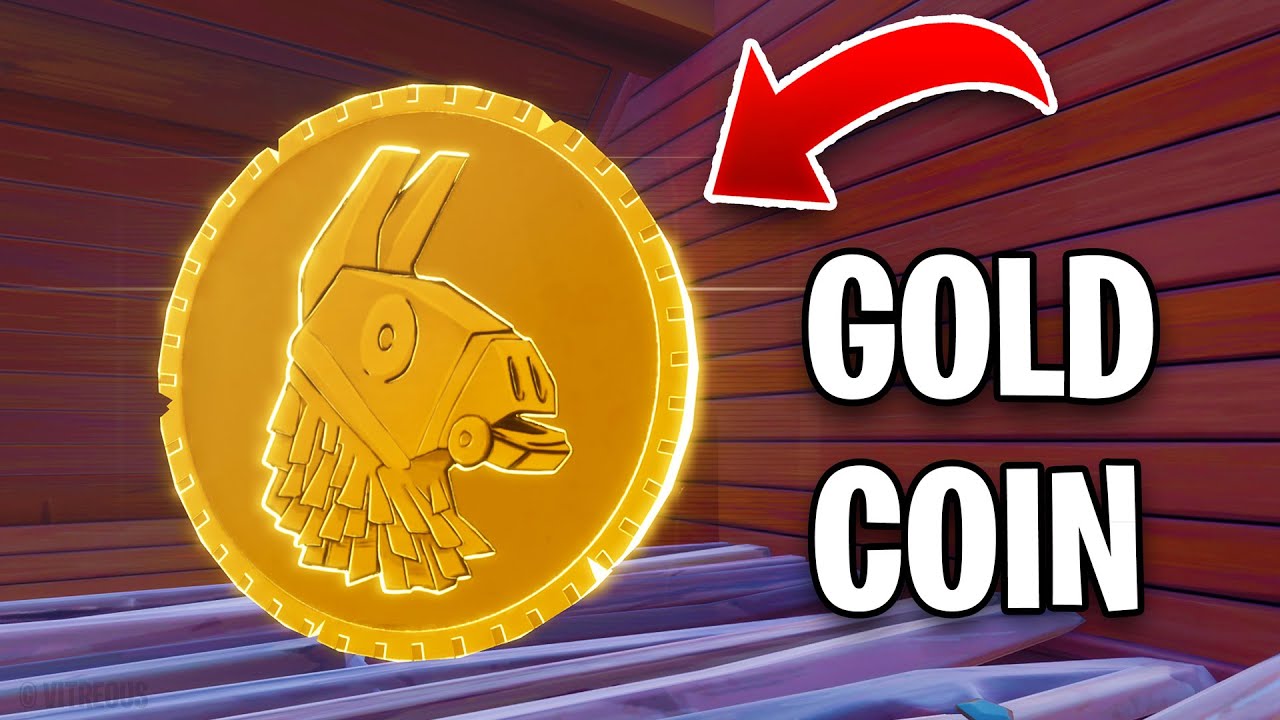 Fortnite: How the get the mysterious gold coin? - Millenium