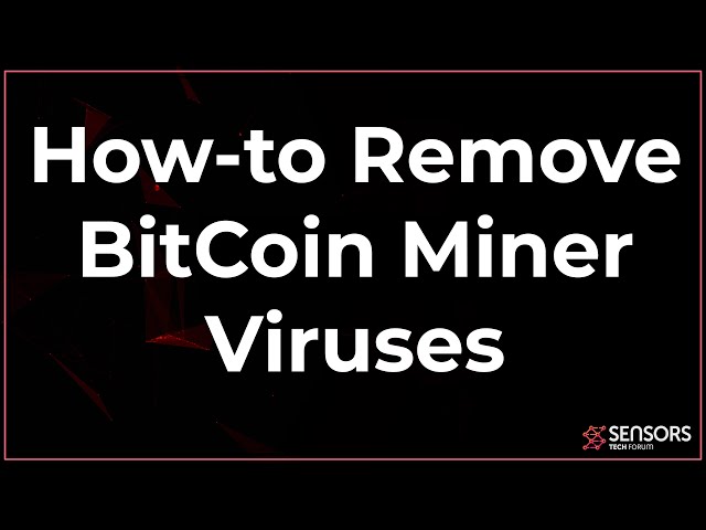 Bitcoin miner - Malware Finding and Cleaning - ESET Security Forum