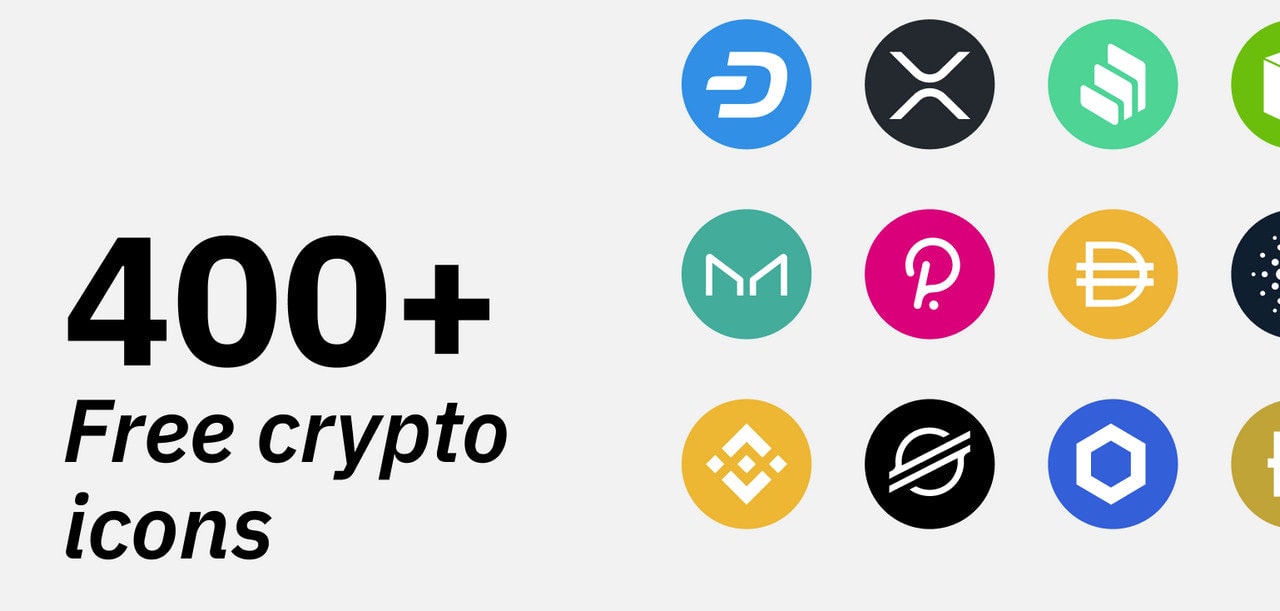 Cryptocurrency Icons & Symbols