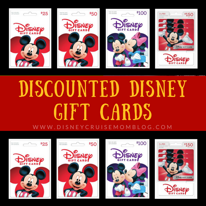 Discount Disney Gift Cards: The BEST Deals & Where To Get Them! - The Frugal South