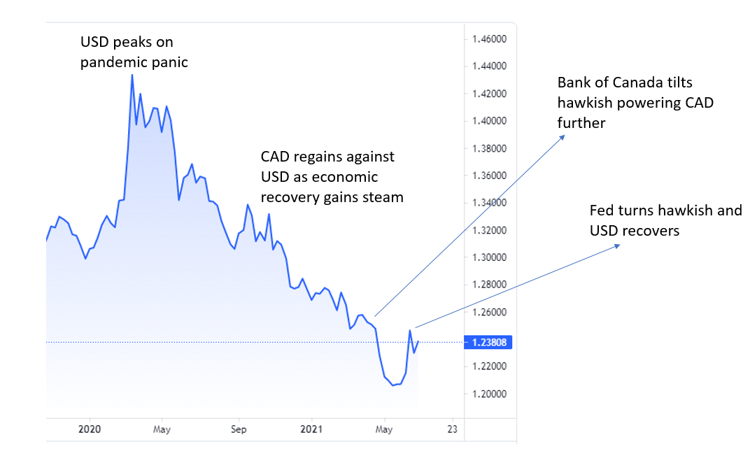 US Dollar to Canadian Dollar Exchange Rate Chart | Xe