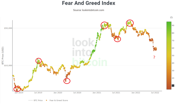 Bitcoin and Crypto Fear & Greed Index Today | CoinCodex