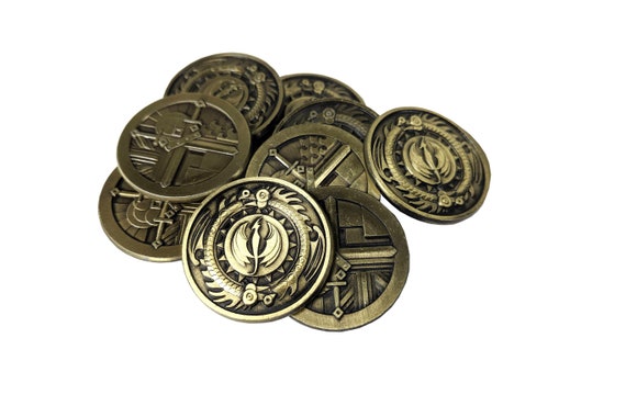 50 DND Coins Fantasy Coins & Leather Bag Metal Palestine | Ubuy