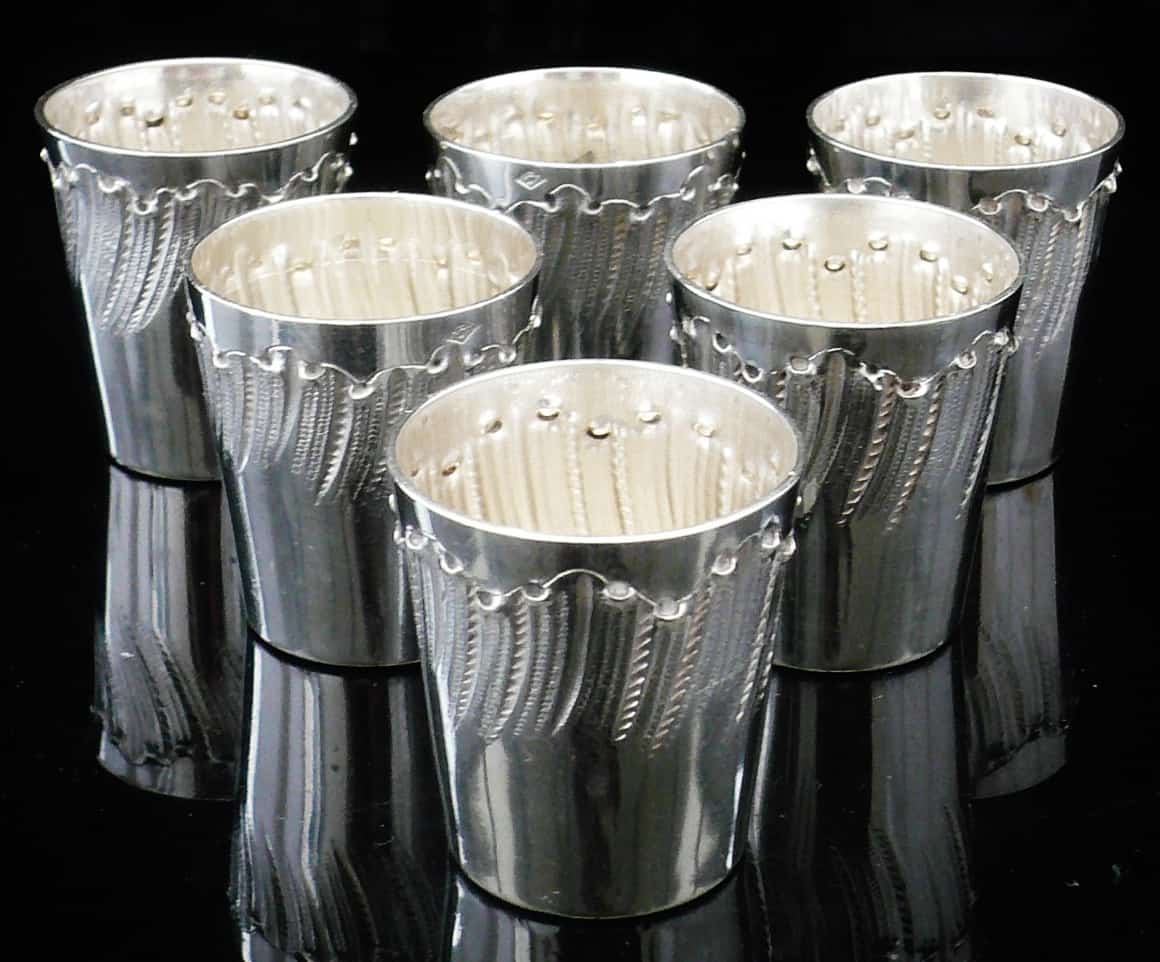 Silver Diamanté Ball Shot Glass – Chic Interiors Cheshire