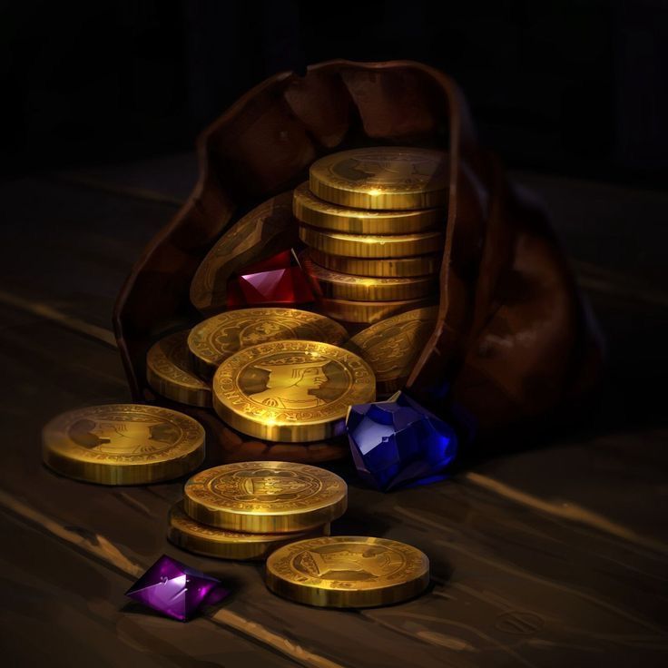 Fantasy Coins | Magic Gold Coins | Fantasy Metal Gold Tokens – The Broken Token