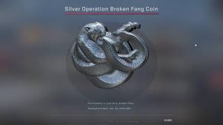 [Selling] ✔️ csgo prime account with operation broken fang diomand coin - $