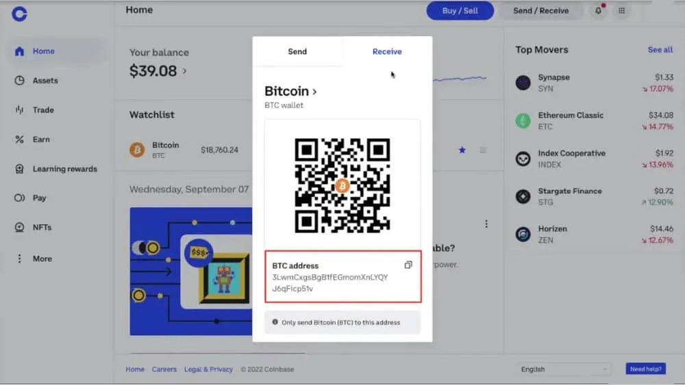 How to Find a Coinbase Wallet address? Is my Coinbase Wallet address always the same? - cryptolive.fun