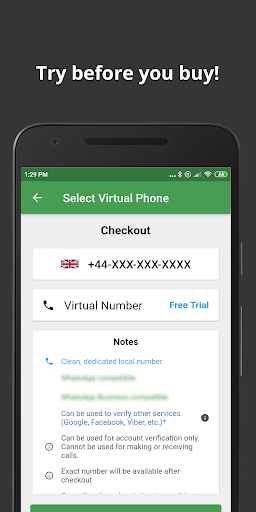 🔒Buy Whatsapp virtual phone number for ✅registration and ✅receiving verification codes