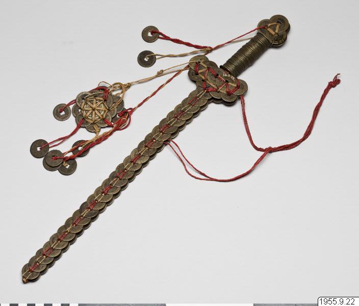 Chinese Coin Sword , feng shui sword , coin sword