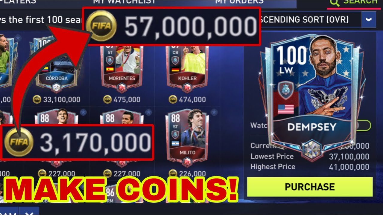 Is it possible to earn FC 24 coins on FIFA mobile without paying any money? - Fiverr Job - Quora