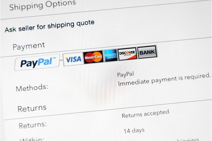 PayPal Consumer Fees - Transaction Fees | PayPal IE