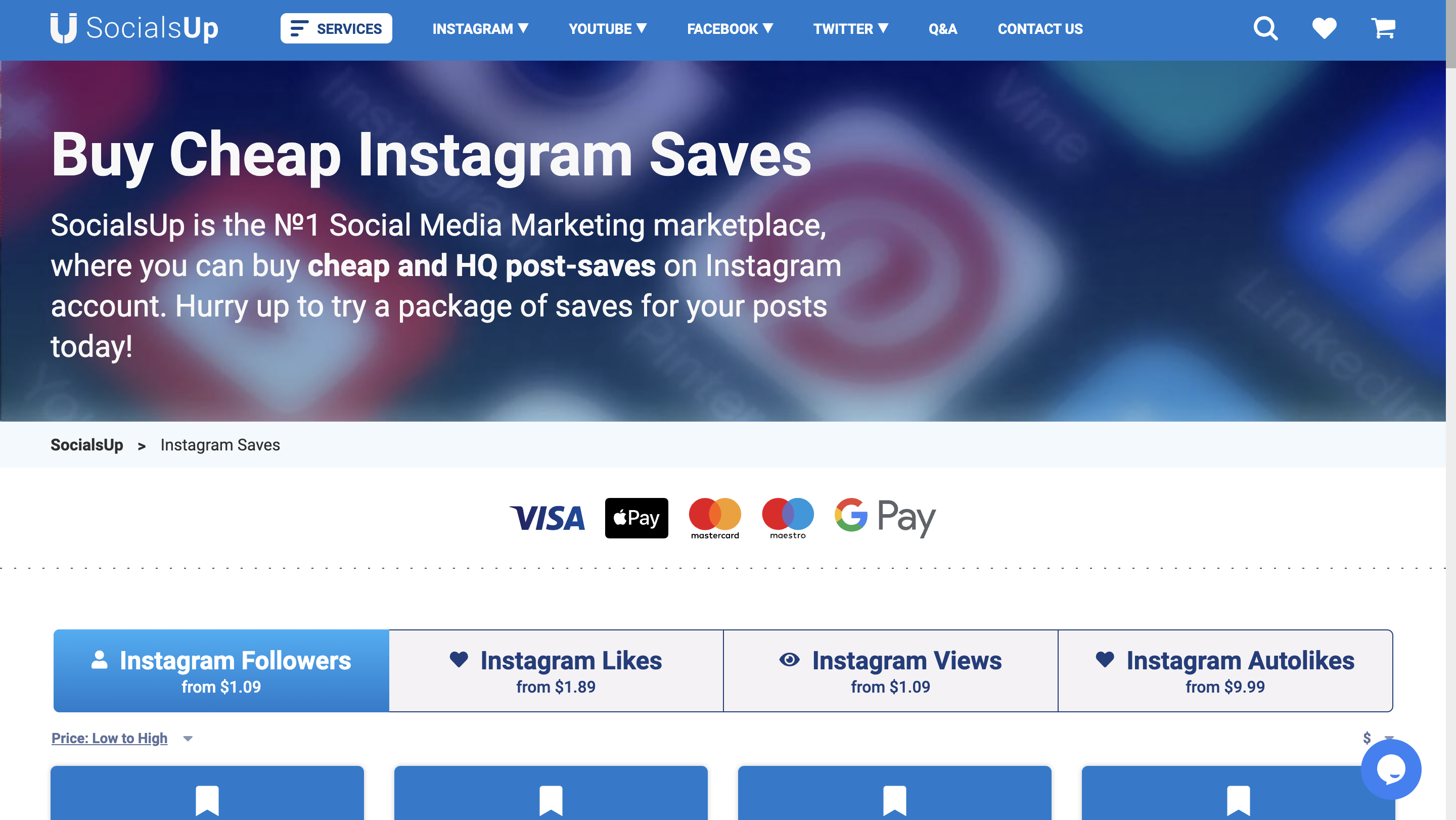 Buy Instagram Followers UK- With PayPal, % Real & Active