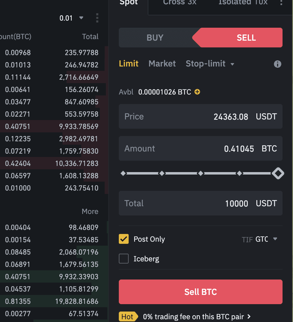 How to pull Order Book (SPOT) data from Binance into Excel and Google Sheets | Cryptosheets