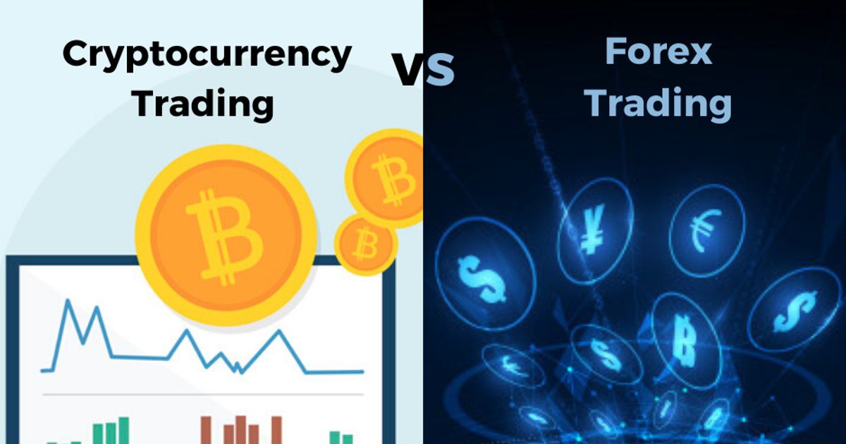 What's The Difference between Crypto and Forex Trading?