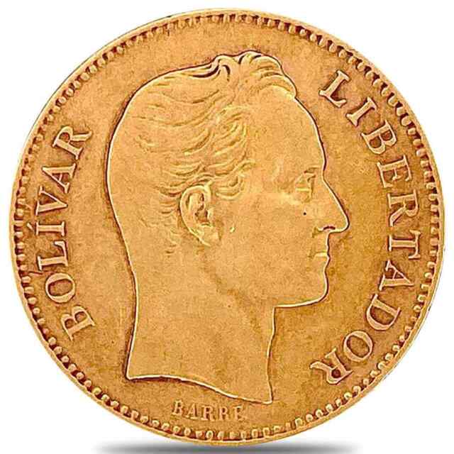 Buy and Sell Venezuela Bolivares Gold Coin – Houston Coin Buyers