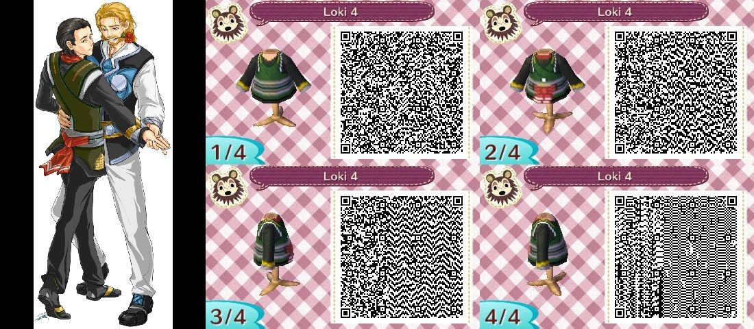 Loki 4 ACNL QR-Codes by Katan on DeviantArt | Loki, Coding, Acnl qr codes