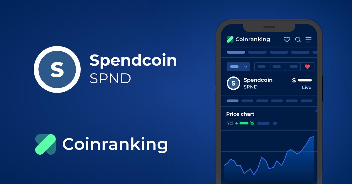 Spendcoin Price Today - SPND Price Chart & Market Cap | CoinCodex