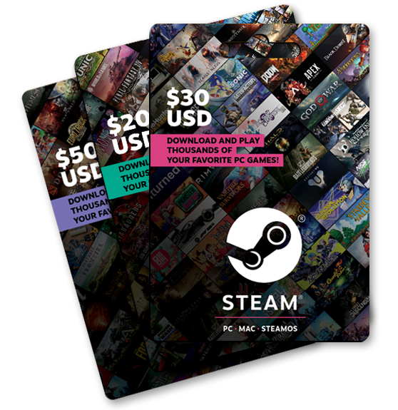 Redeem a Steam Gift Card or Wallet Code