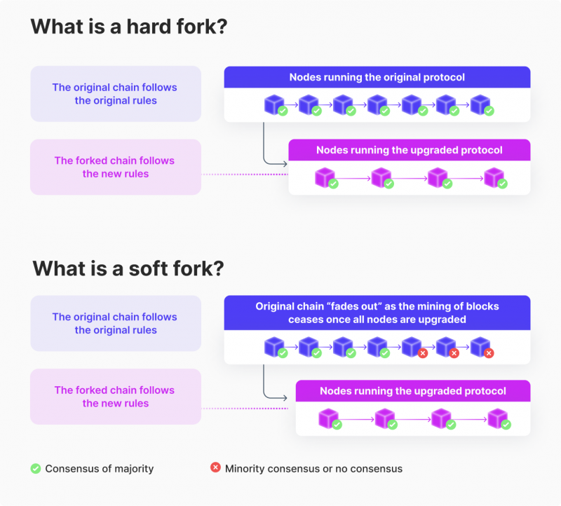 Hard forks | cryptocurrency hard forks