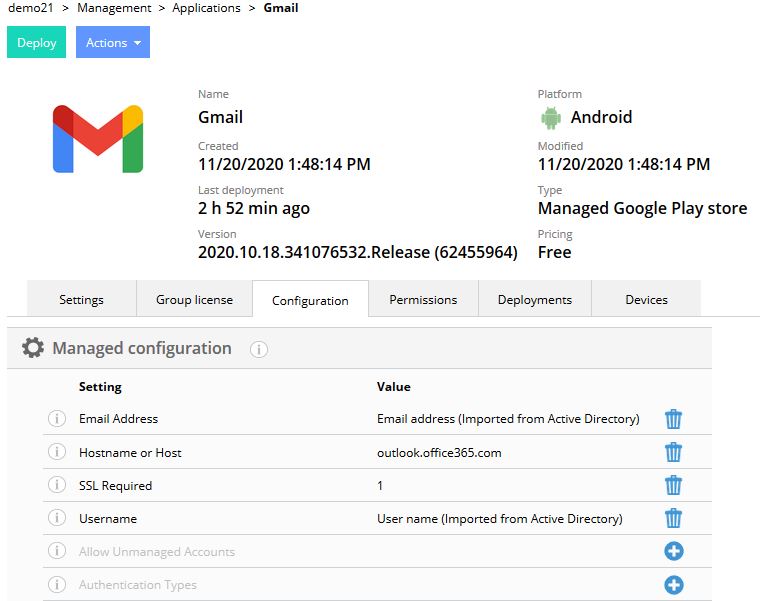 Setup Microsoft Exchange on Android Gmail App - Knowledgebase | Thexyz