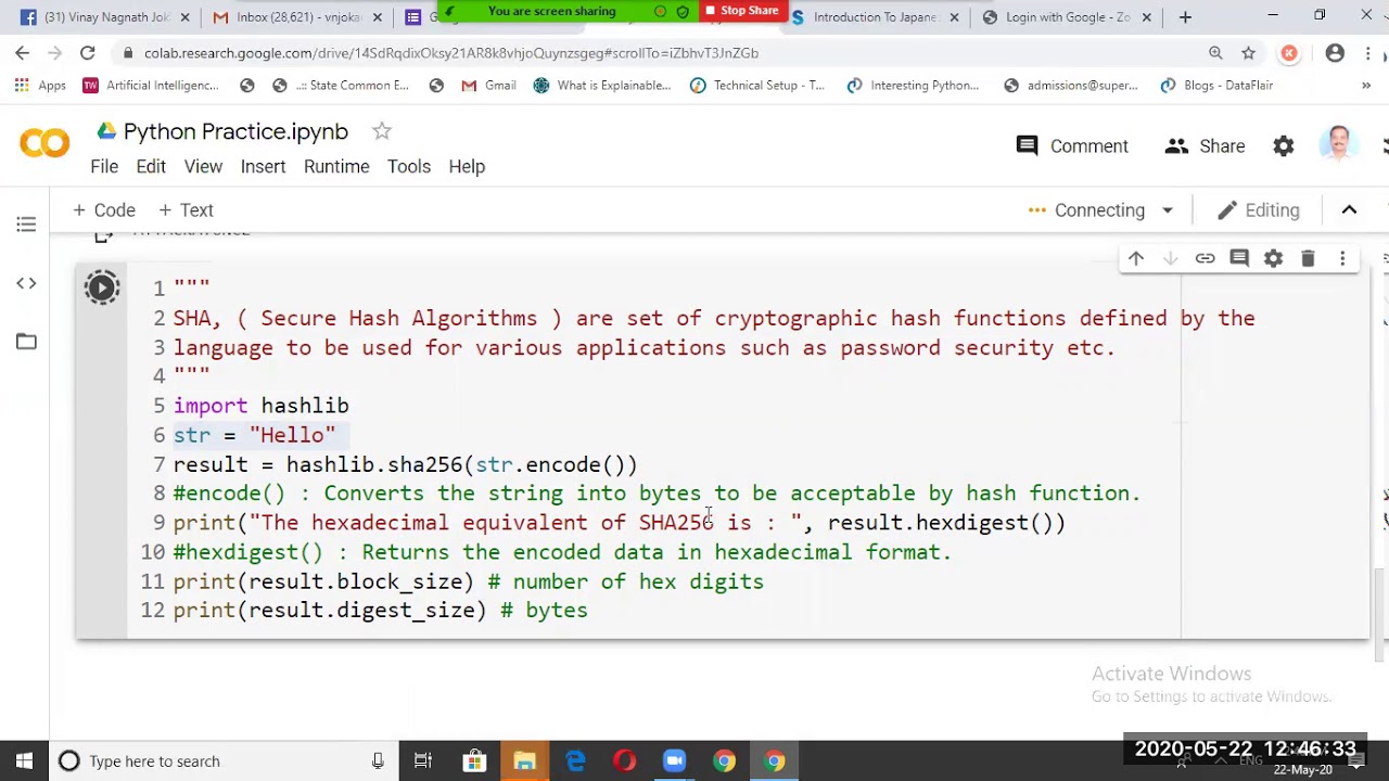 Python SHA Secure Hashing Implementation | PyPixel