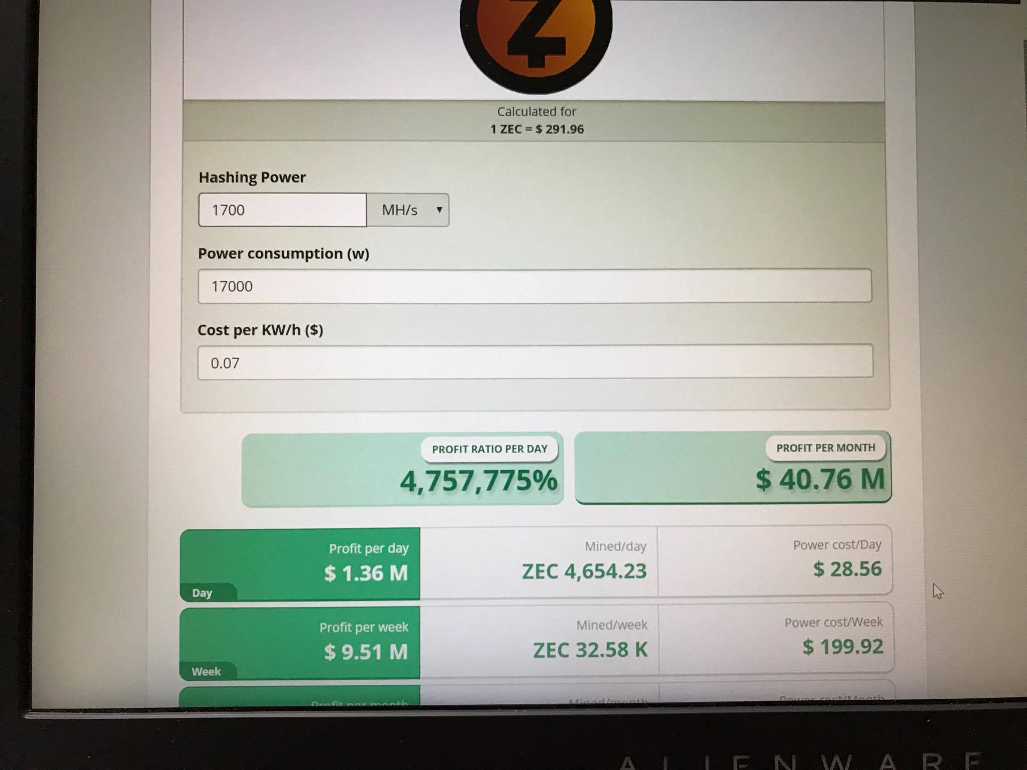 Nerd Ralph: zcash mining