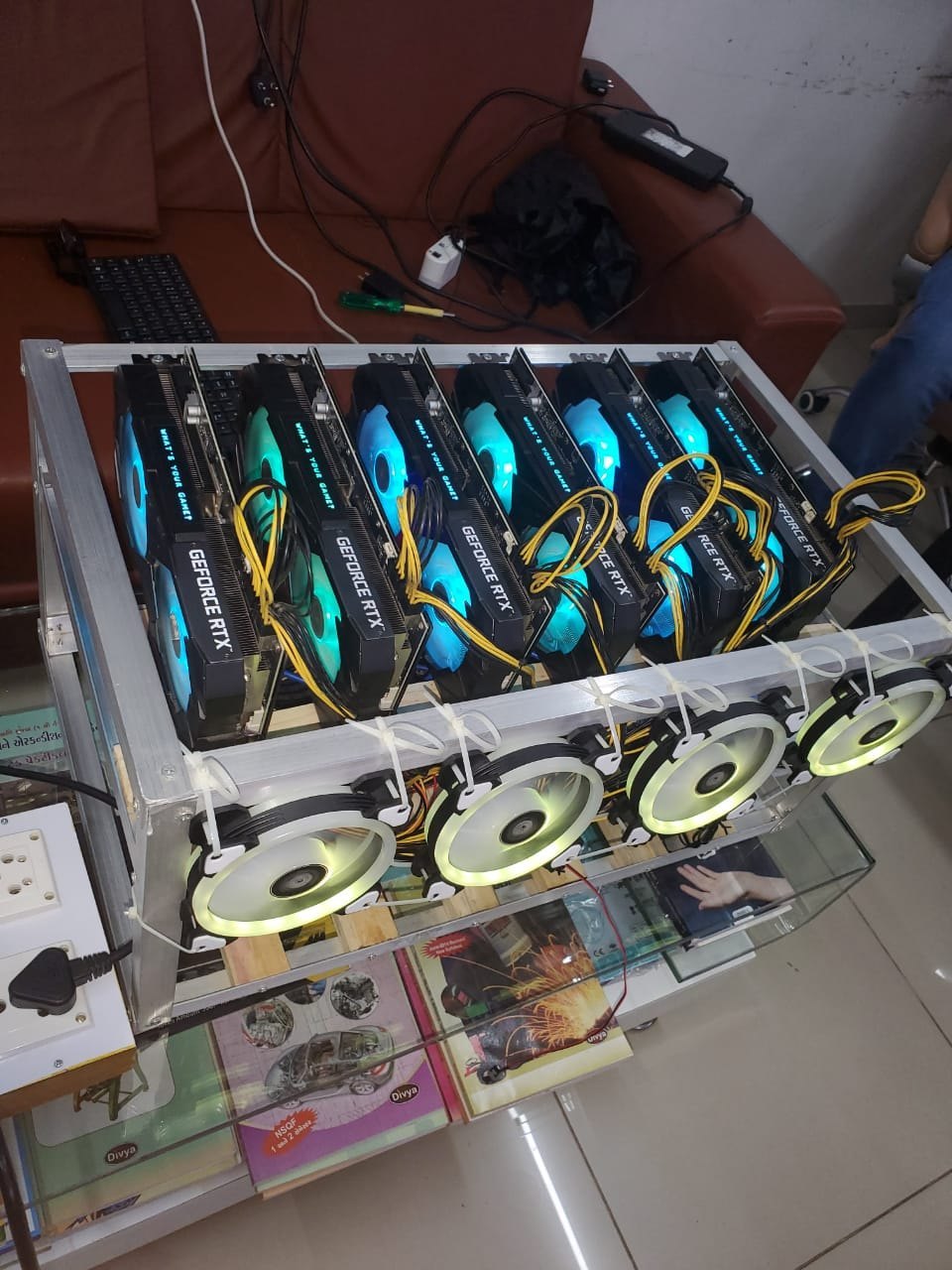 8x GPU RX 8GB Mining Rig MHs Ethereum 70 Palestine | Ubuy