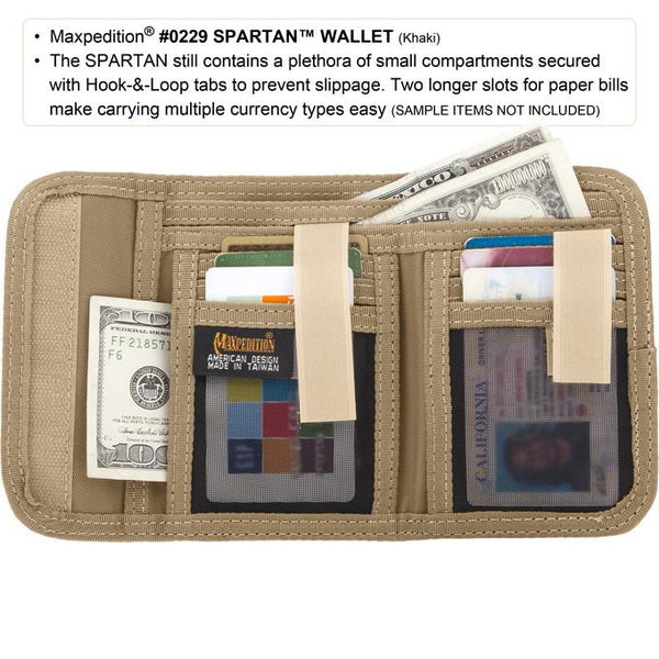 Maxpedition - Wallet Spartan - Khaki