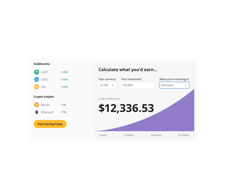 Ethereum Interest Rates Compared