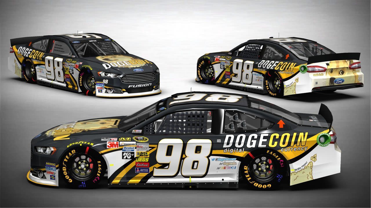 The Dogecoin Car is coming back to NASCAR on Saturday! - TechStory