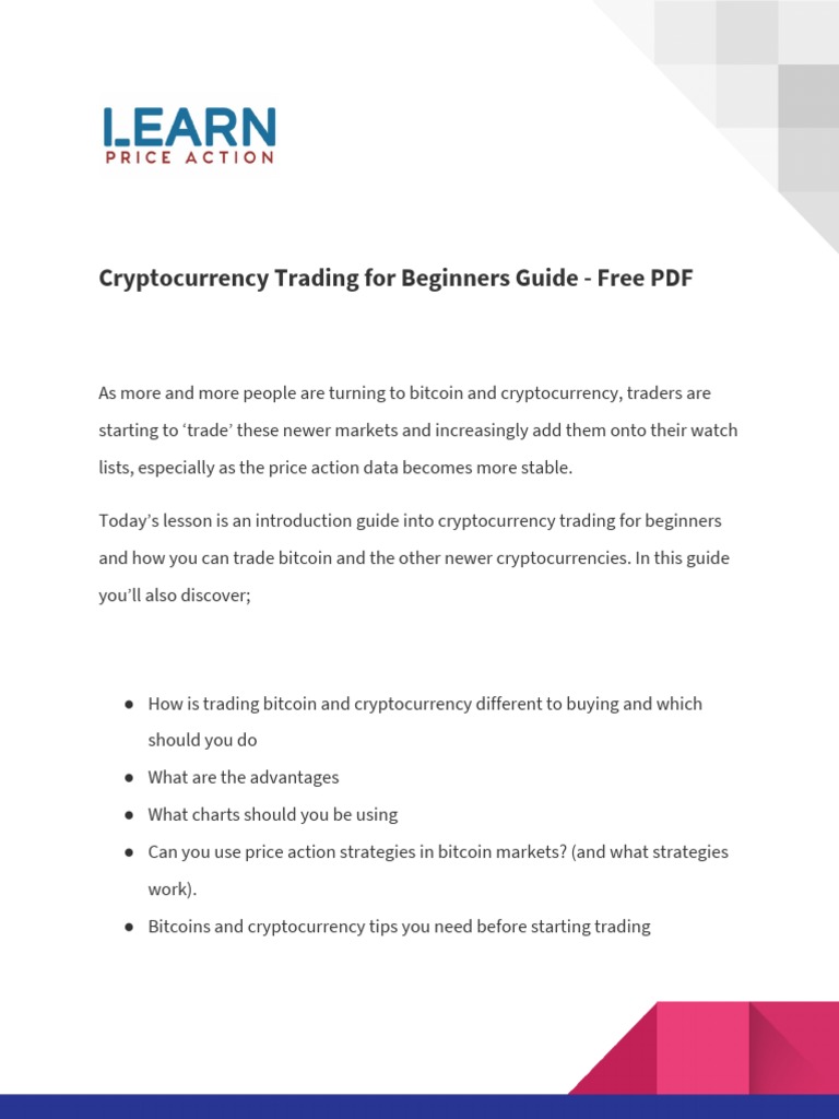 (PDF) The Absolute Beginner's Guide to Cryptocurrency Investing | Tiffany Akiyama - cryptolive.fun