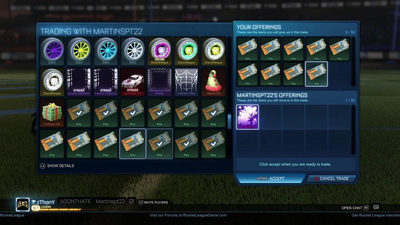 Trading | Rocket League Wiki | Fandom