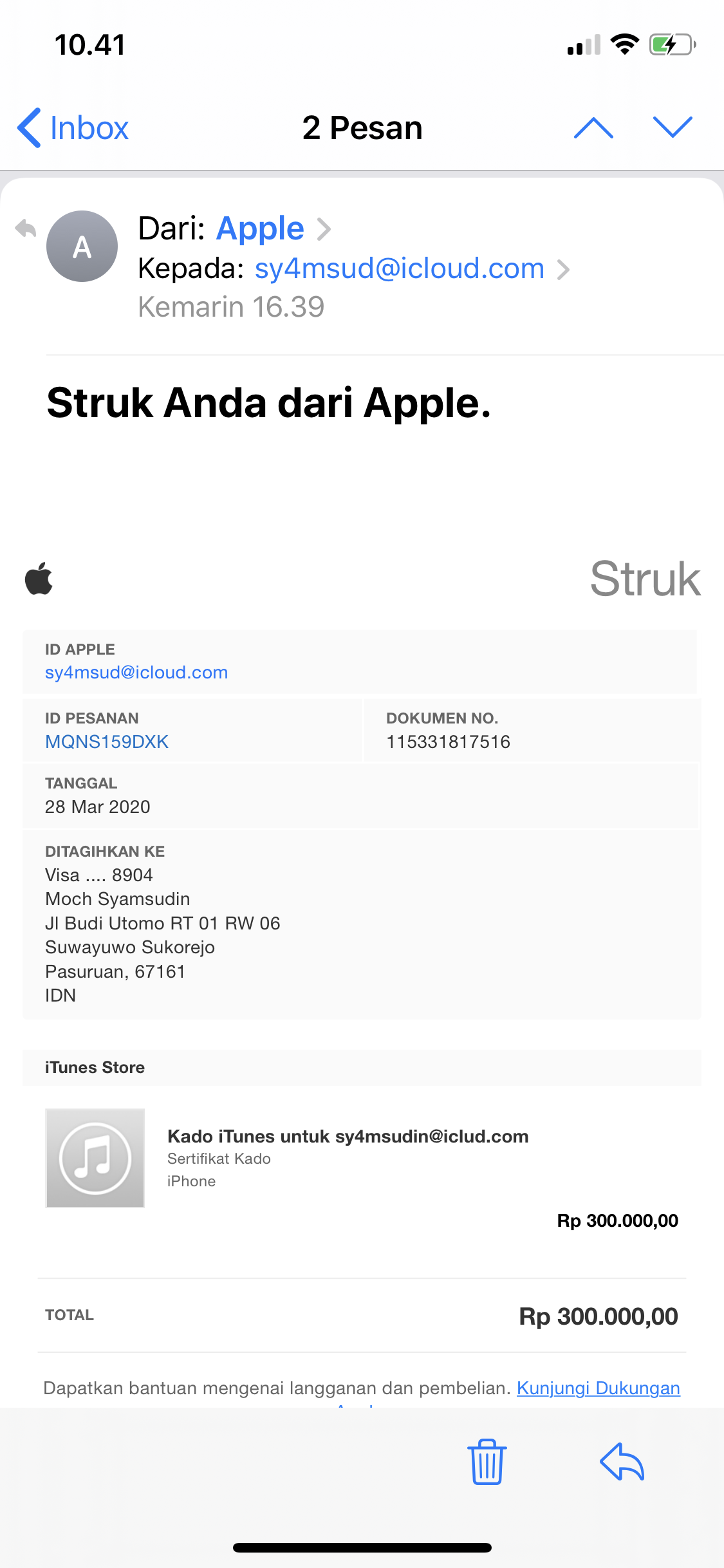 Buy $ USA Apple iTunes Gift Card (Instant E-mail Delivery) Online at cryptolive.fun