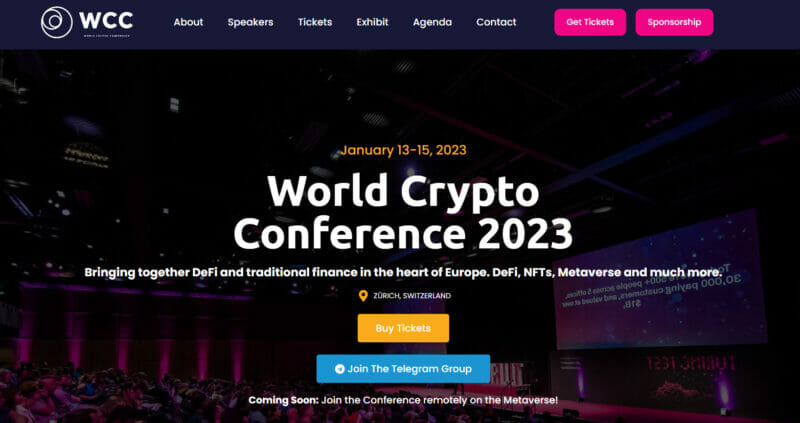 Bitcoin and Blockchain Conferences in Europe » Crypto Events