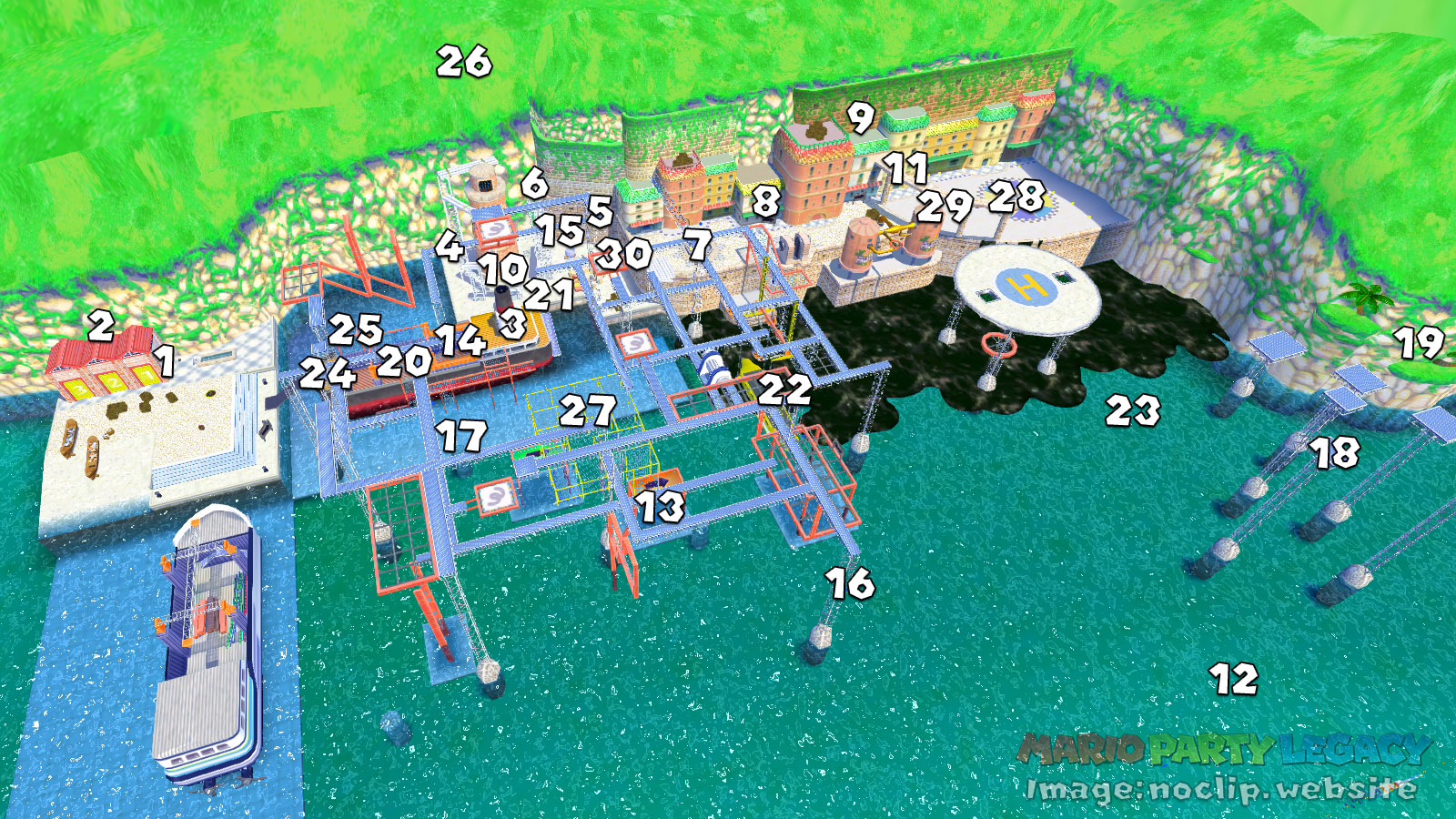 Super Mario Sunshine/Delfino Plaza - Wikibooks, open books for an open world