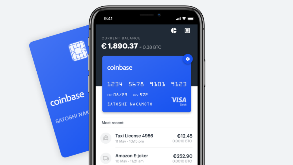 Coinbase becomes a Visa Principal Member to double down on debit card | TechCrunch