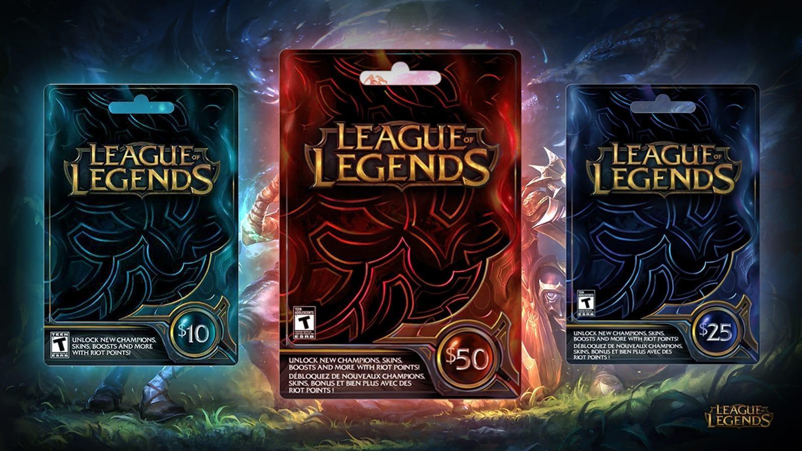 League of Legends $25 Prepaid Card - JB Hi-Fi