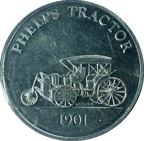 Johnstown Tractor Company Vintage (Pennsylvania) Transit Token #nov - Granith