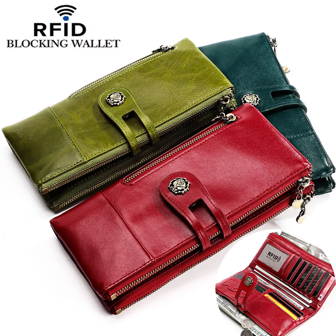 RFID Wallets from Allett: Leather and Nylon RFID Blocking Wallets