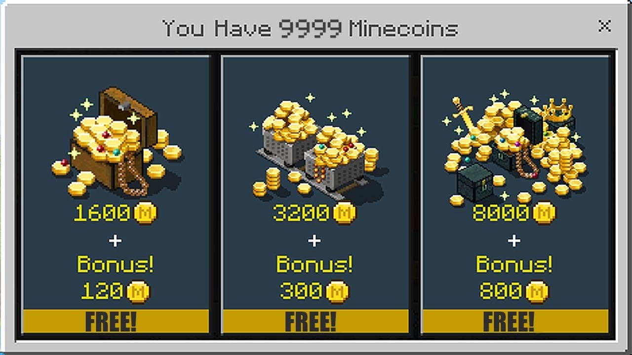 Download Coins Mod for Minecraft PE - Coins Mod for MCPE