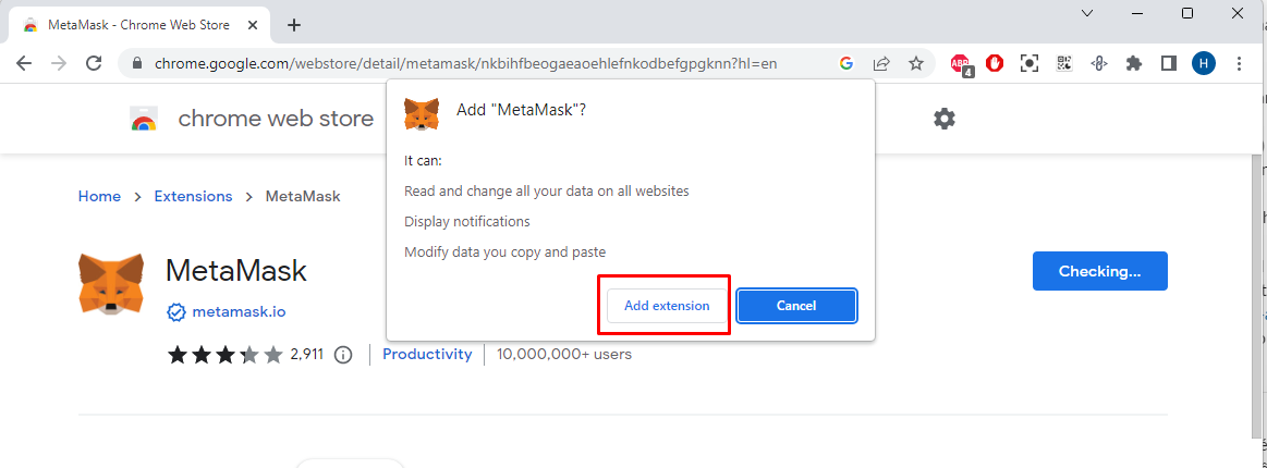 Tutorial for utilizing MetaMask extension in Google Chrome with Ethereum Classic · GitHub