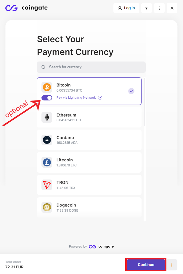 How to accept crypto payments in your app?